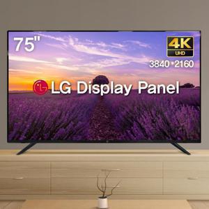 191cm(75인치) 4K UHD TV 대기업정품패널 고화질 대형티비