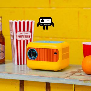 빔톨 미니빔프로젝터 beamtor 우주비행사빔 HD해상도 가정용 소형