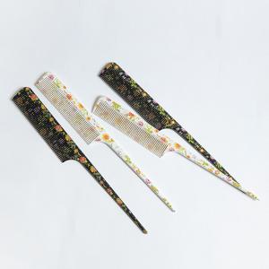 나비 꼬리빗 4P 휴대용 가르마 앞머리 머리빗