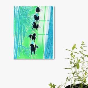 611브라질리에-쉐르 강가의 기마대 /우드노프레임액자 아크릴액자 캔버스판넬 모던컨템포라리