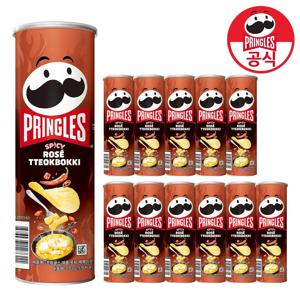 프링글스 로제 떡볶이맛 100g*12개