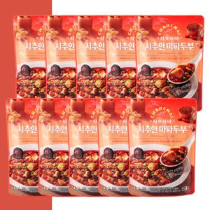 차오차이 시추안 마파두부 180g 10개 전자레인지용 덮밥 소스