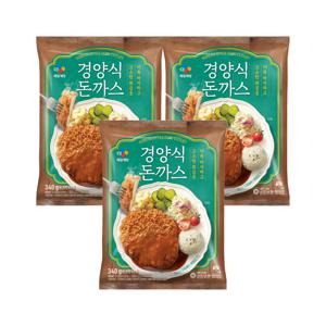 CJ 경양식 돈까스 340g*3개