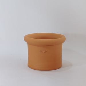 넓고 납작한 국산 수제 토분 (심플링팟) 분재 구근 다육 화분