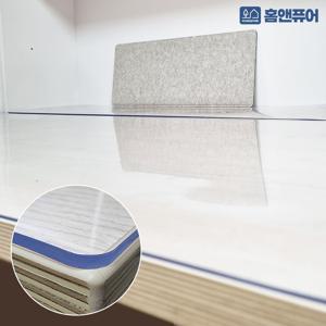 유리대용 식탁 책상 테이블 PVC 실리콘 비닐 투명 매트 맞춤 주문제작