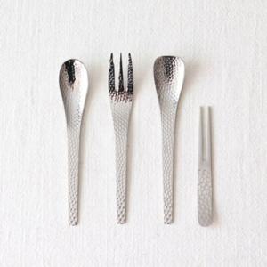 해머드 디저트 커트러리 - 티포크