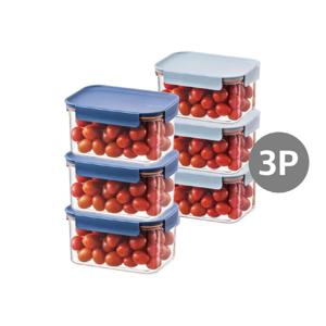 비스프리 모듈러 플러스 1.5L 직사각 3P구성(네이비/민트)