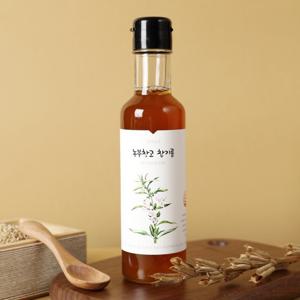 100%국산 저온압착 진한참기름 300ml