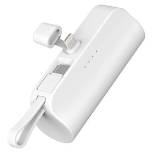 2in1 일체형 도킹형 보조배터리 8핀 5000mAh