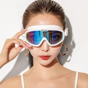 미러수경 물안경 와이드 뷰 수영안경 오픈워터