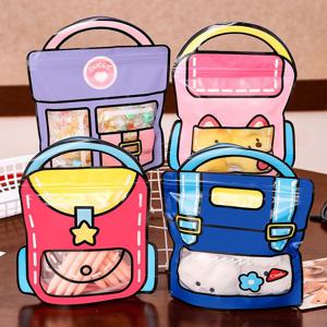 투명창 지퍼백 선물 포장 간식 포장지 4color DD-12780