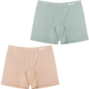 오가닉 속단 모달 스판 여성 라이너 드로즈 사각 팬티 2매 SN762