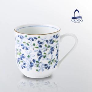 일본 식기 메바에 도자기 머그컵 280ml