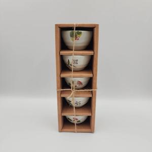 핸드메이드 야생화 찻잔5p세트 녹차잔 꽃차찻잔 여주찻잔 선물용