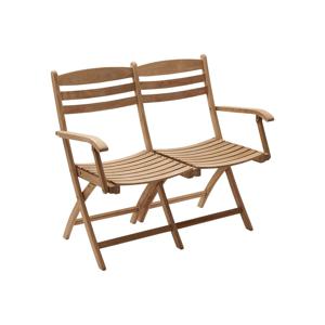 스카게락 SELANDIA 2 SEATER TEAK 안락의자 야외 정원의자