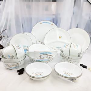 시나모롤 산리오 6인 24P 그릇 식기 세트 디너웨어