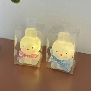 아기 토끼 LED 동물 무드등 수유등 수면등 인테리어 미니 조명 소품 2colors