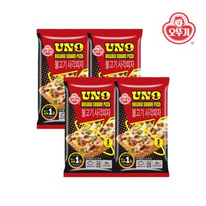 UNO 불고기 사각피자 99g*4개