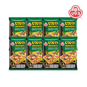 UNO 콤비네이션 사각피자 120g*8개