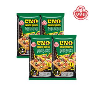 UNO 콤비네이션 사각피자 120g*4개