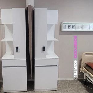 베스트 디자인 병원용 LPM 1800 전자키 & 수납 멀티 상두대 병원옷장