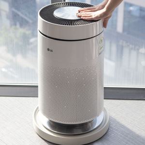 LG퓨리케어 공기청정기 이동식 바퀴 받침대 1단 2단