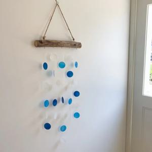 DIY 공예 스틱형 컬러 원형 자개 썬캐쳐 모빌만들기 장식 키트