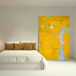 초대형 아티랩 추상화액자 / Ruby K_Hype Yellow (1m이상)