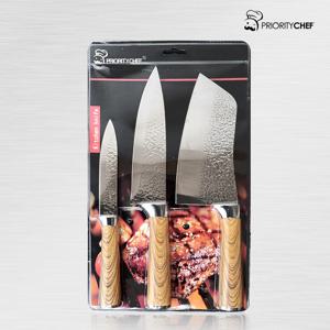 Priority Chef 주방용 3종 칼세트 336BB-A