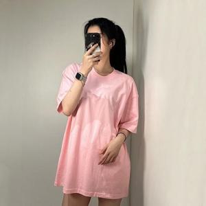 편안한 무지 오버핏 기본 반팔 티셔츠 면티셔츠 오버핏티셔츠 여름 티 면티 기본티 박스티