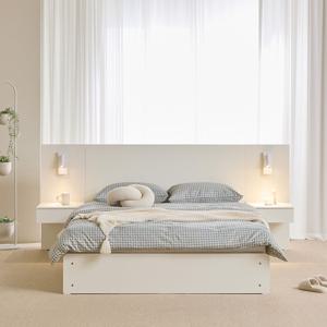 모리 LED조명 벙커수납 호텔침대 프레임 SS/Q