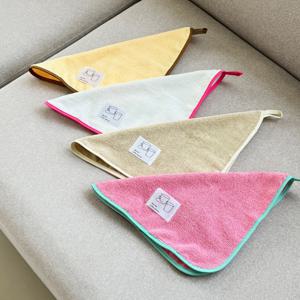 투컵 고리수건 핸드타올 먼지없는 손수건 행주 어린이집수건 (1SET)