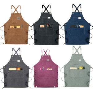 캔버스 프리미엄 앞치마 1size 8color