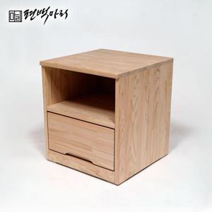 편백 원목 사이드 협탁 P-CA-001