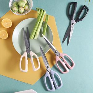 벨류세라믹 뼈 고기 꽃게 캠핑 주방 가위 (4color)