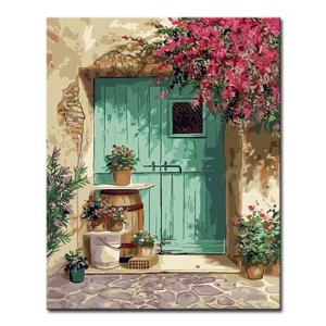 3+1 DIY 명화그리기 풍경 40x50cm L147_장미꽃 대문