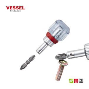 TD-6700W-23 라쳇 주먹 양용 드라이버 십자 소형 마그네틱