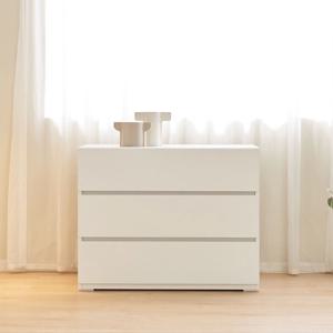 캐슬 1000 하이그로시 수납 3단 서랍장 E0