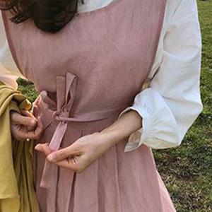린넨 옆트임 앞치마 1size 5colors