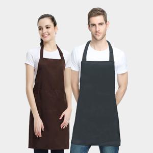 멜빵 길이조절형 빅사이즈 앞치마