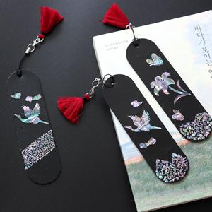 자개 나전칠기 공예 책갈피 만들기 DIY 키트 2종 한국 전통 외국인 선물 (기본 세트)