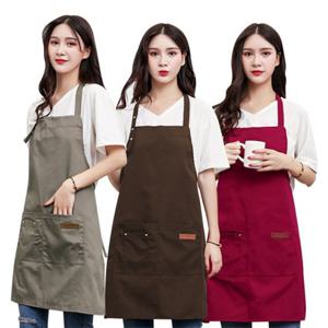 길이조절 목걸이형 생활방수 앞치마 1size 7color