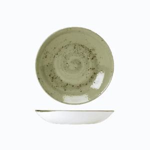 영국 직수입 빈티지 도자기 8인치 굽부 그린