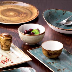 영국 직수입 빈티지 도자기 크라프트 2인 차림세트 12p