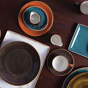 영국 직수입 빈티지 도자기 크라프트 2인 차림세트 10p