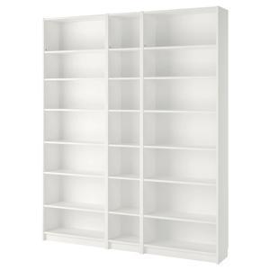 빌리 책장 7단 장식장 200x237cm 화이트