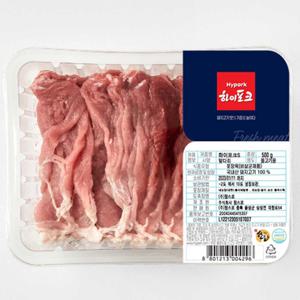 한돈 냉장 앞다리살 불고기용 500g