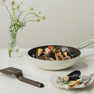 NEW 네오 인덕션호환 궁중팬/웍 28cm(뒤집개 포함)