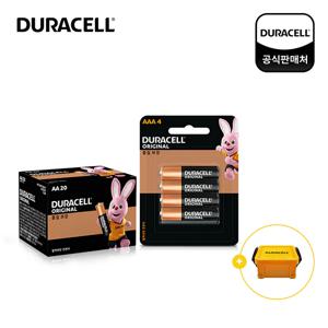 알카라인 건전지 AA 20개입+AAA 4입+듀라박스