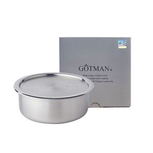 [동고네X고트만] 통즈 원형 6호 600ml 스테인리스 316Ti 캐니스터